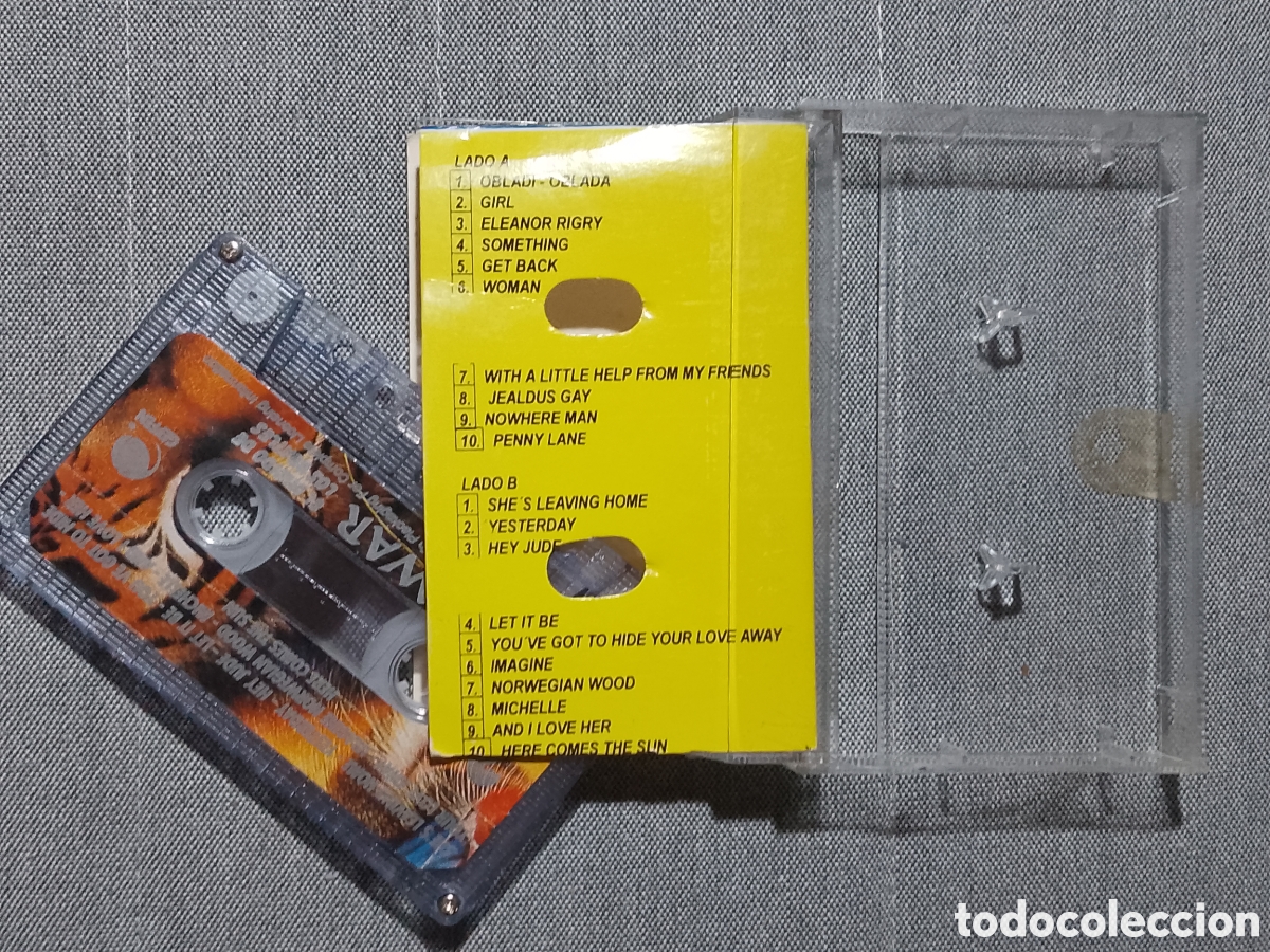 Casetes antiguos: YAWAR - EL MUNDO DE LOS BEATLES EN EL PER&Uacute; - - Foto 2
