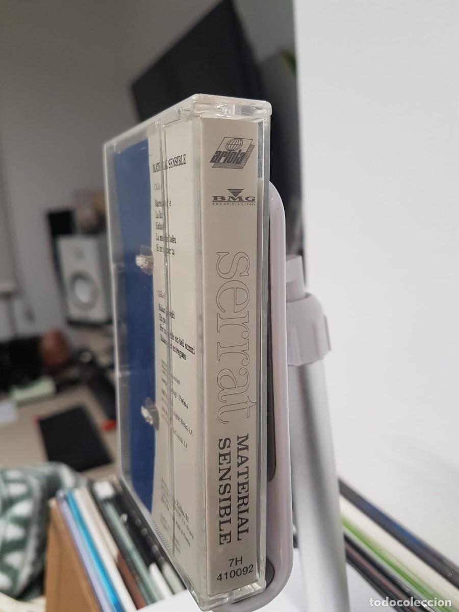 Casetes antiguos: Joan Manuel Serrat - Material Sensible (Cassette) - Foto 3