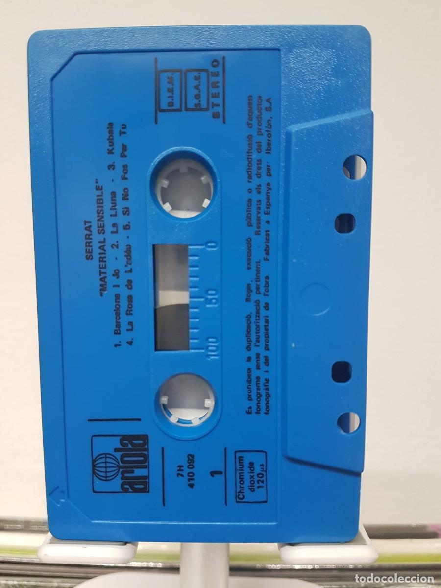 Casetes antiguos: Joan Manuel Serrat - Material Sensible (Cassette) - Foto 4