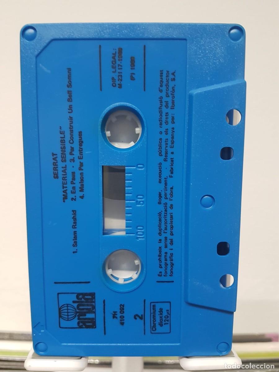 Casetes antiguos: Joan Manuel Serrat - Material Sensible (Cassette) - Foto 5