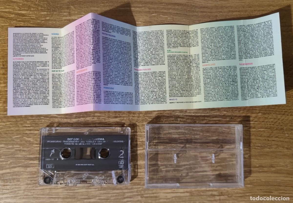 Casetes antiguos: Cassette Def Con Dos - Ultramemia (1996) - Foto 3
