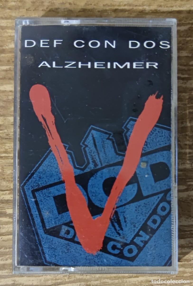 Casetes antiguos: Cassette Def Con Dos - Alzheimer (1995) - Foto 1