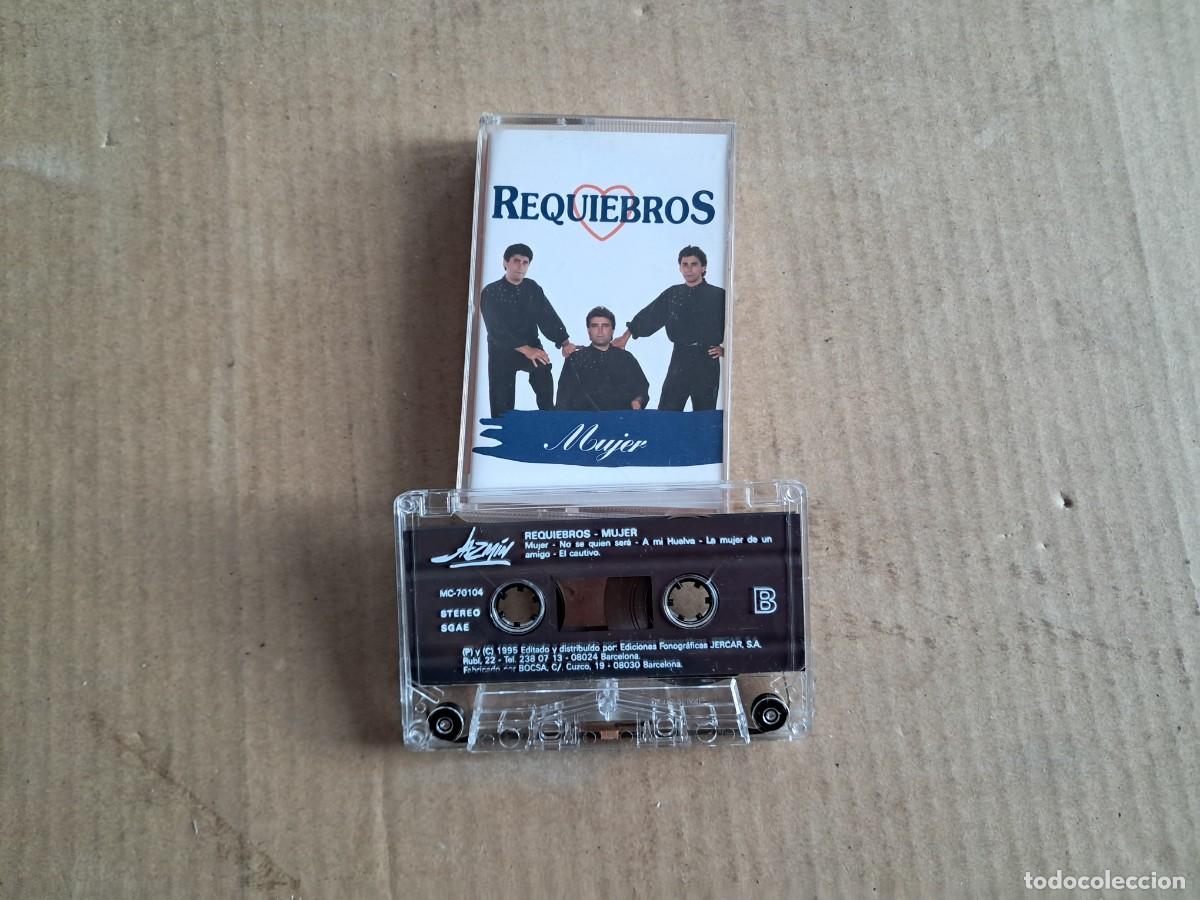 Casetes antiguos: REQUIEBROS - MUJER CASETE 1995 - Foto 1