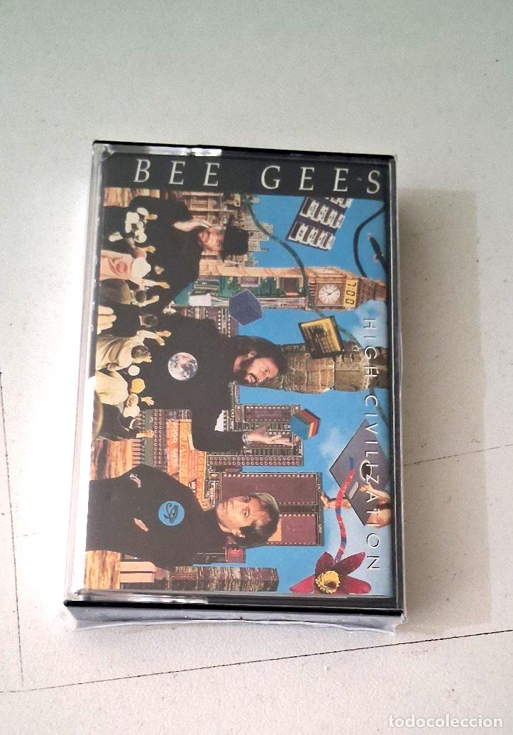Casetes antiguos: BEE GEES &rdquo;HIGH CIVILIZATION&rdquo; CASSETTE K7 - Foto 1