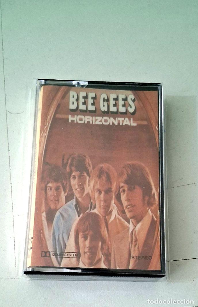 Casetes antiguos: BEE GEES &rdquo;HORIZONTAL&rdquo; CASSETTE K7 - Foto 1