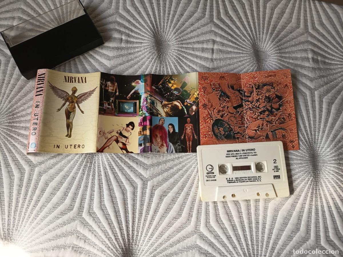 Casetes antiguos: Nirvana &ndash; In Utero. espa&ntilde;a, 1993 - Foto 2