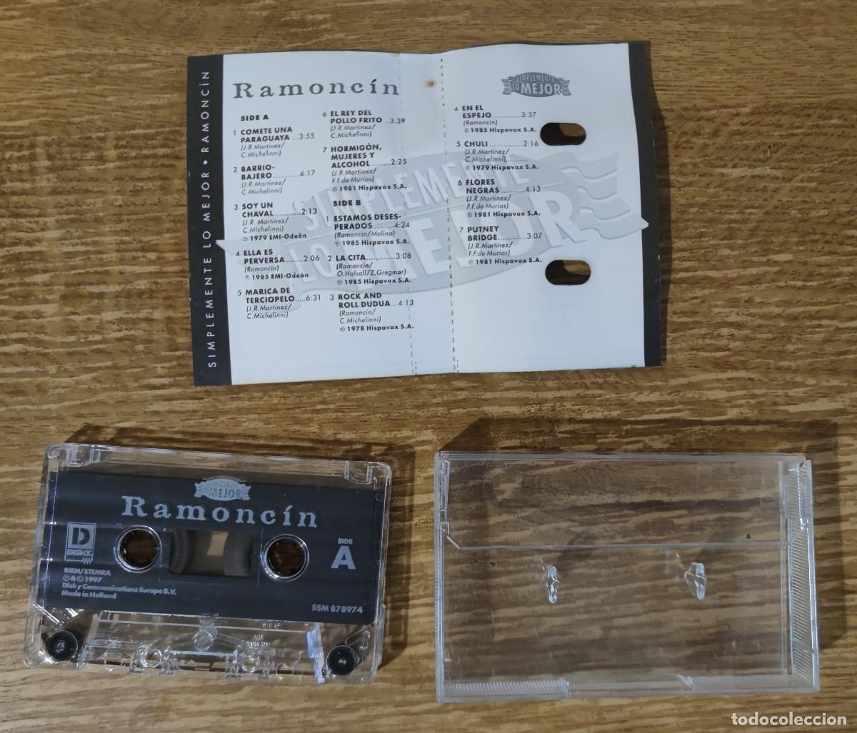 Casetes antiguos: Cassette Ramonc&iacute;n - Simplemente lo mejor (1997) - Foto 3