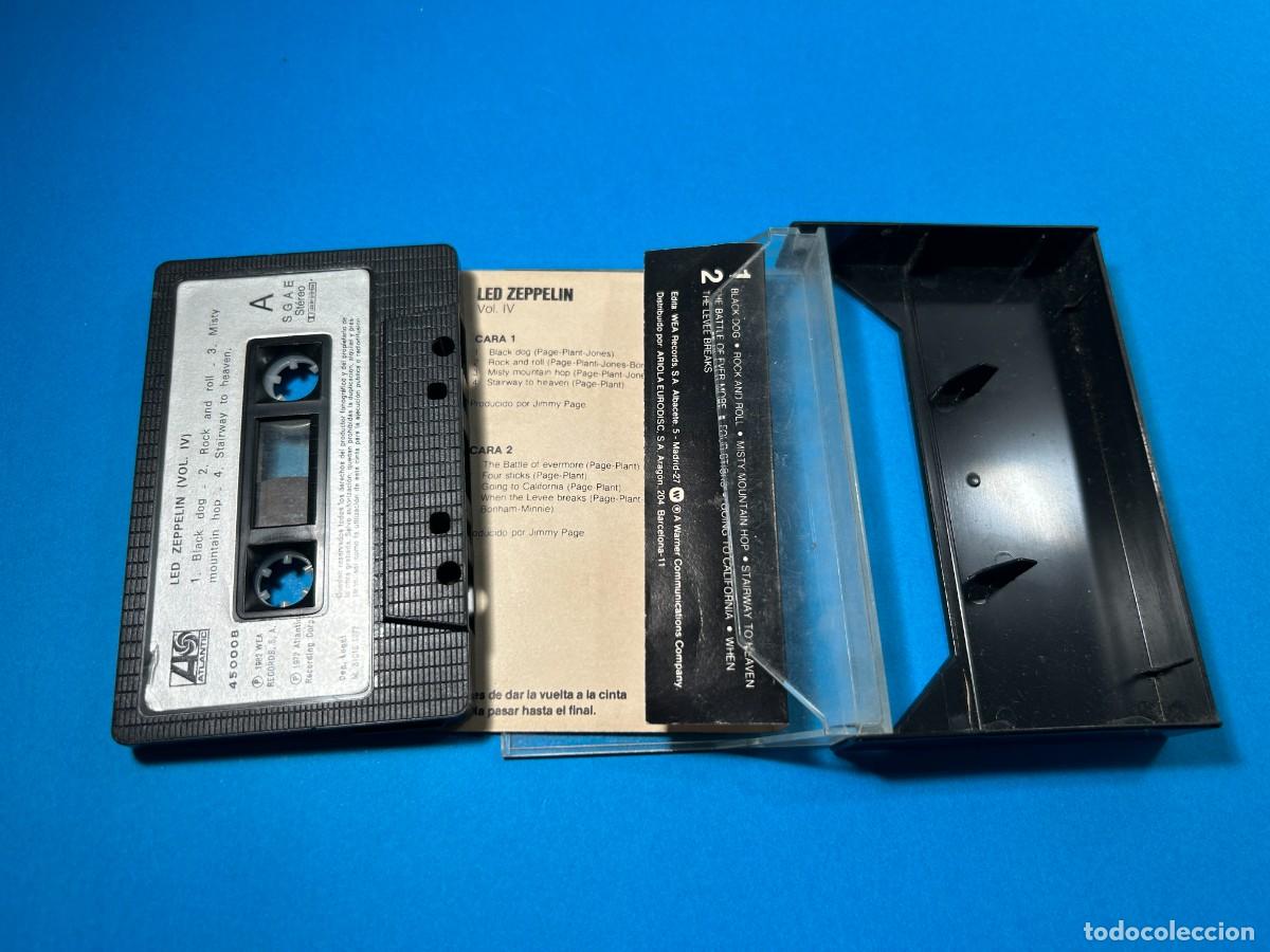 Casetes antiguos: LED ZEPPELIN - VOL 4 - 1972 - Casete - - Foto 2