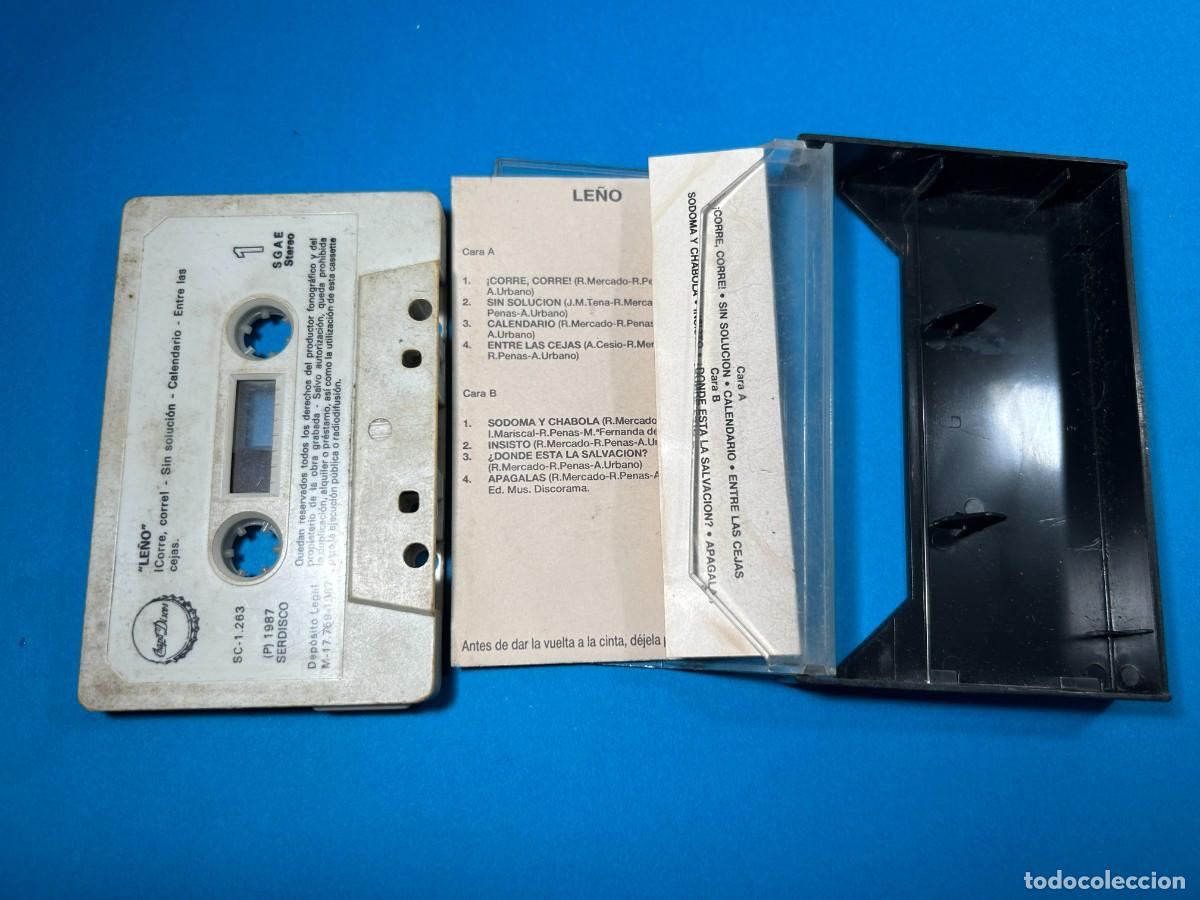 Casetes antiguos: LE&Ntilde;O - GRANDES EXITOS - 1987 - Casete - - Foto 2