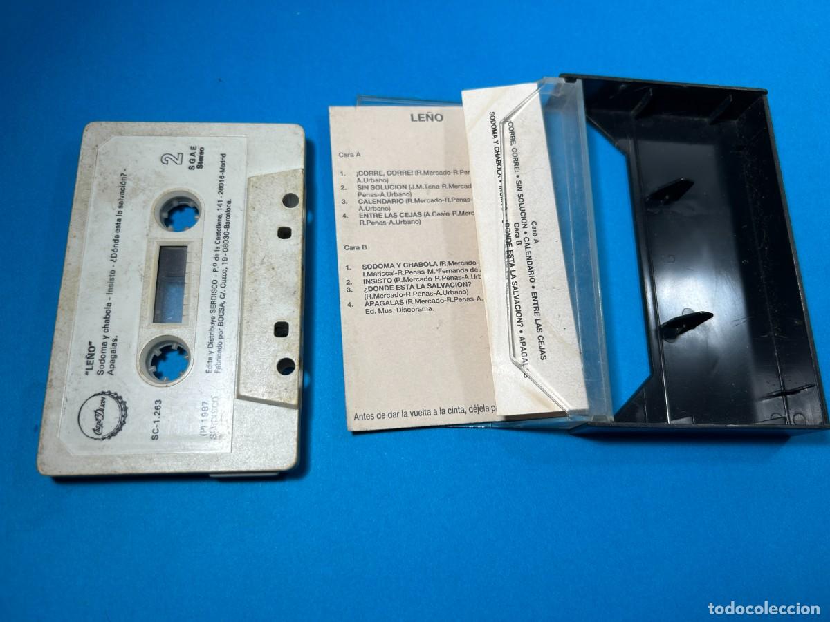 Casetes antiguos: LE&Ntilde;O - GRANDES EXITOS - 1987 - Casete - - Foto 3