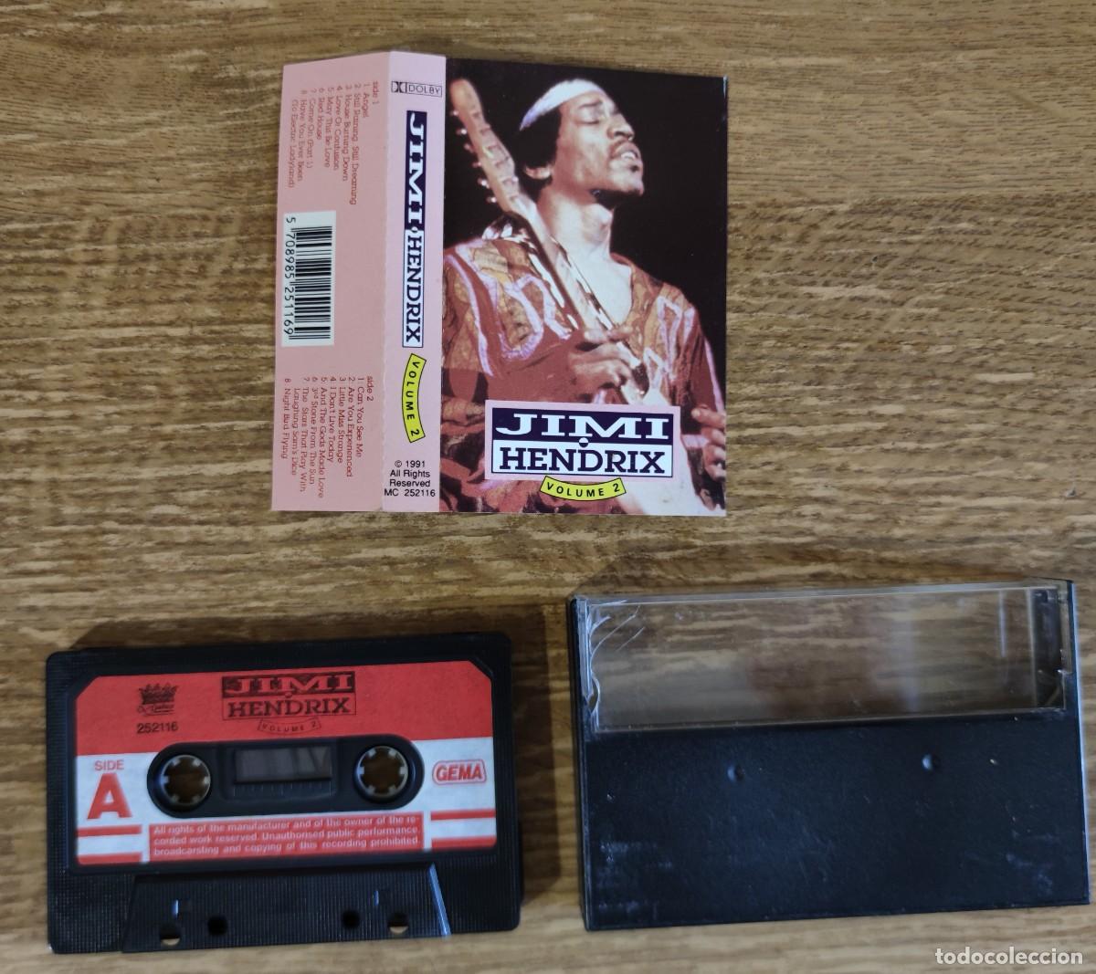 Casetes antiguos: Cassette Jimi Hendrix - Volume 2 (1991) - Foto 2