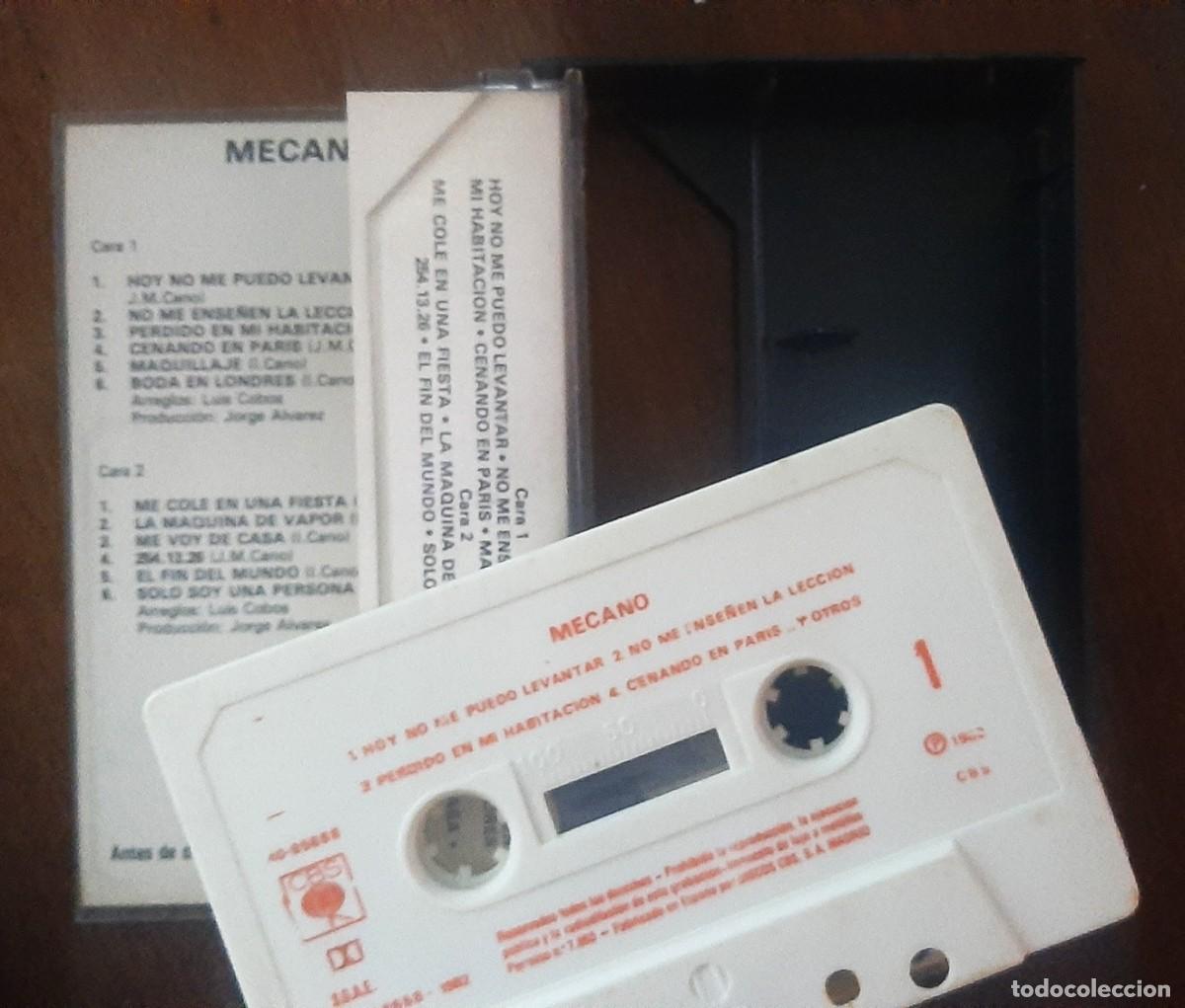 Casetes antiguos: CASSETTE - CASET - MECANO - 1982 - Foto 2