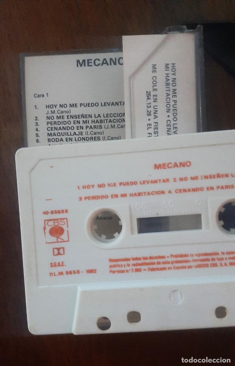 Casetes antiguos: CASSETTE - CASET - MECANO - 1982 - Foto 3