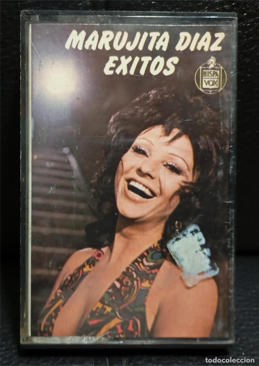 Casetes antiguos: MARUJITA DIAZ - EXITOS - CASSETTE - CINTA - HISPAVOX - 1978 - ORIGINAL - Foto 1