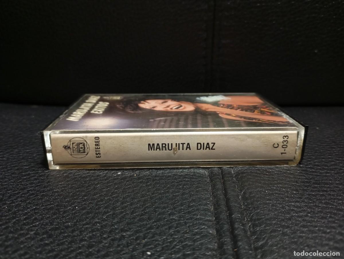 Casetes antiguos: MARUJITA DIAZ - EXITOS - CASSETTE - CINTA - HISPAVOX - 1978 - ORIGINAL - Foto 5