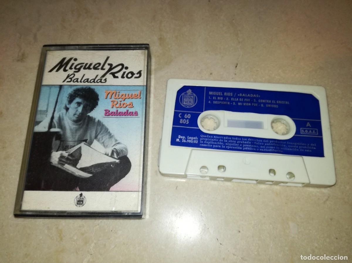 Casetes antiguos: MIGUEL RIOS-BALADAS-ORIGINAL 1982 - Foto 1