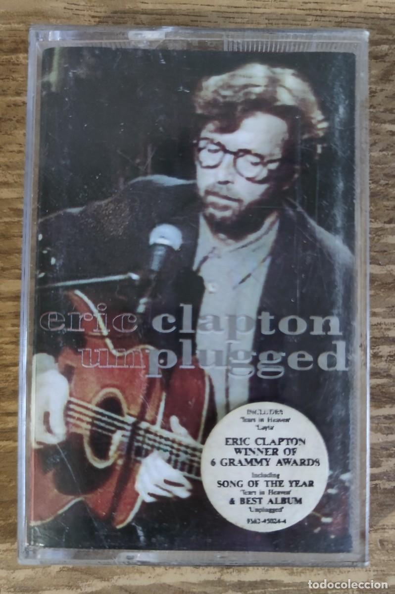 Casetes antiguos: Cassette Eric Clapton - Unplugged (1992) ed. alemana - Foto 1