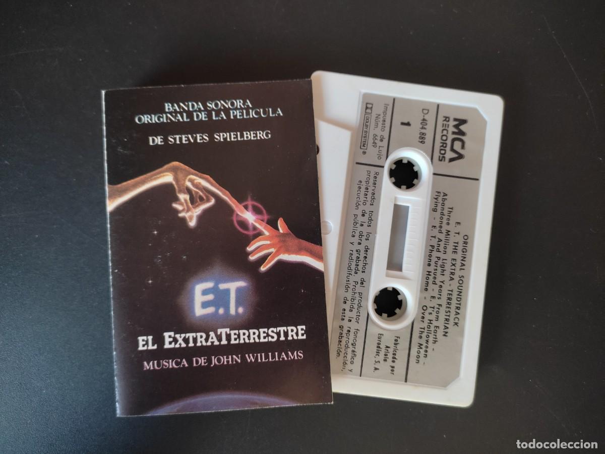Casetes antiguos: CINTA CASSETTE BSO ET E.T. EL EXTRATERRESTRE - Foto 1