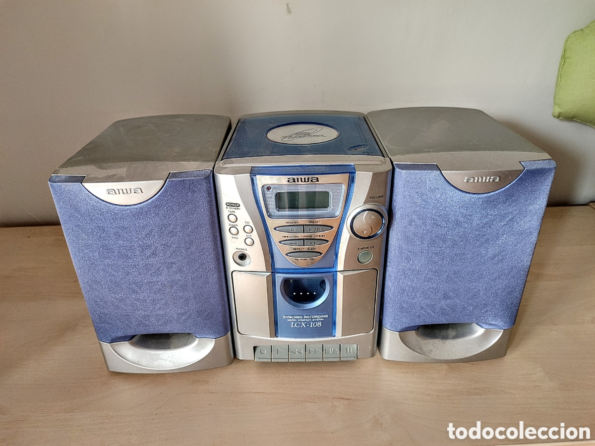 Casetes antiguos: Mini Cadena marca LCX-180 - Foto 1