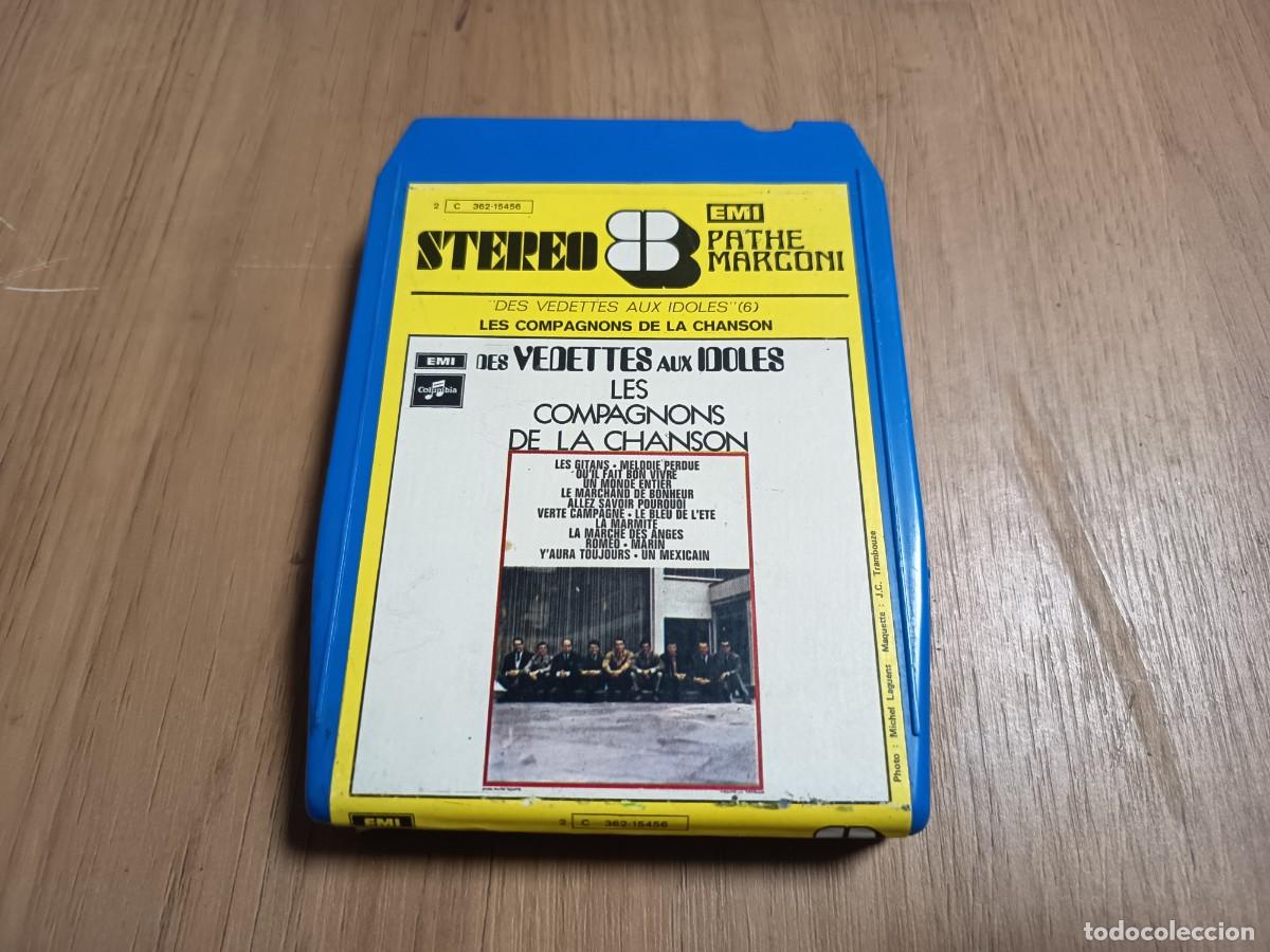 Casetes antiguos: Les Compagnons De La Chanson &ndash; Des Vedettes Aux Idoles. 8track - Foto 1