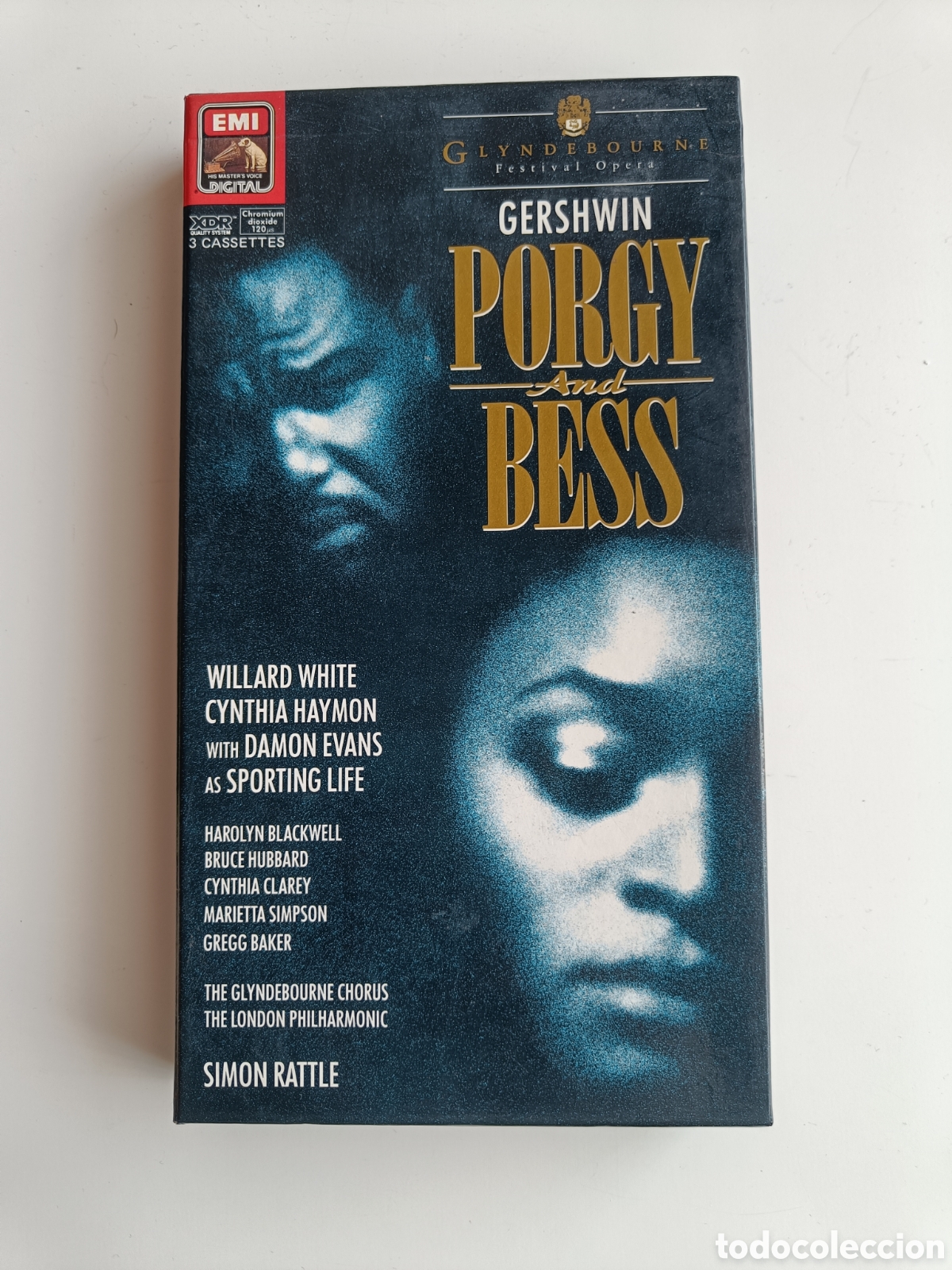 Alte Kassetten: Colecci&oacute;n vintag 3 casettes &oacute;pera Porgy and Bess