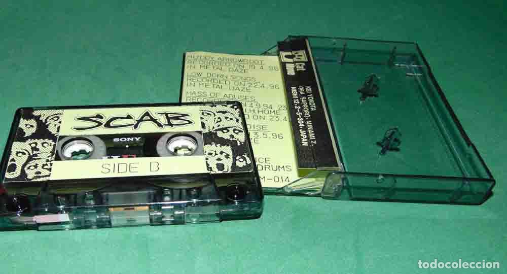 Casetes antiguos: SCAB &ndash; Muddy Arrowroot - CASETTE 1996 - GRINDCORE - Foto 4