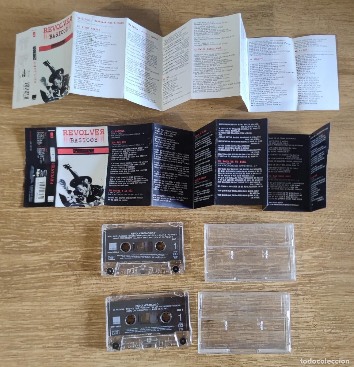 Casetes antiguos: Cassette doble Revolver - B&aacute;sicos (1997) - Foto 2