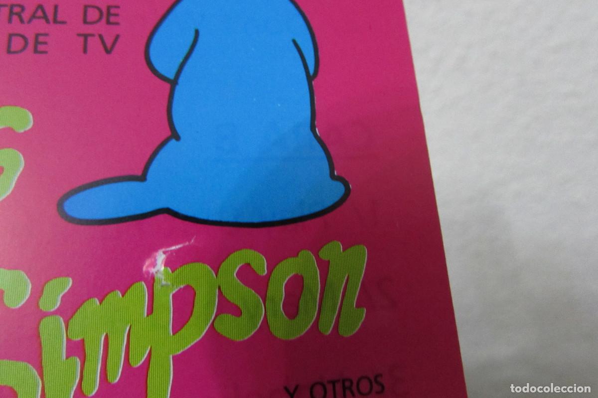 Casetes antiguos: Casete Los Simpsons. Battery Studios Group. 1991 - Foto 3