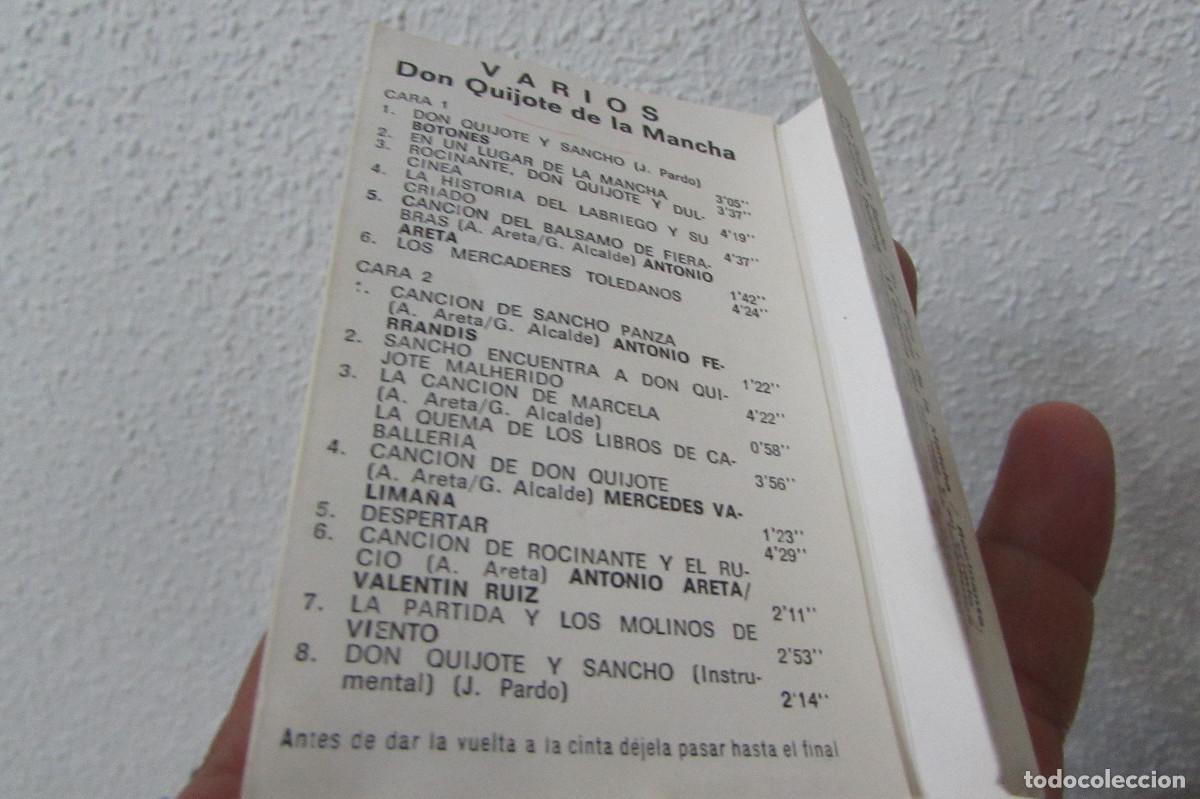 Casetes antiguos: VARIOS - DON QUIJOTE DE LA MANCHA - Foto 4