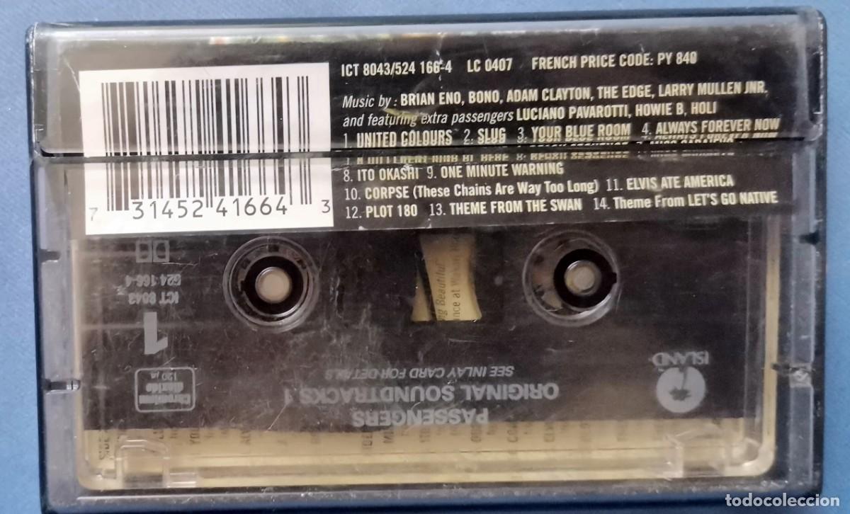 Casetes antiguos: Passengers &lrm;&ndash; Original Soundtracks 1 Brian Eno, U2, etc - Foto 2