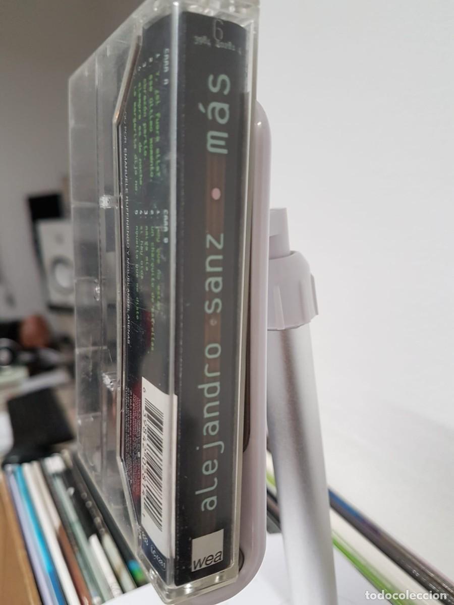 Casetes antiguos: Alejandro Sanz - M&aacute;s (Cassette) - Foto 3