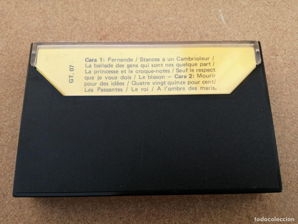Casetes antiguos: CASSETE. GEORGES BRASSENS (FERNANDE) - Foto 2