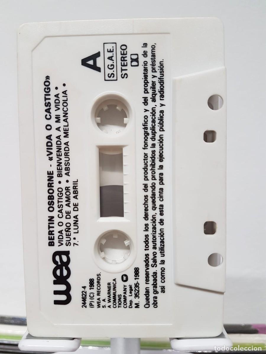Casetes antiguos: Bert&iacute;n Osborne - Vida o Castigo (Cassette) - Foto 4