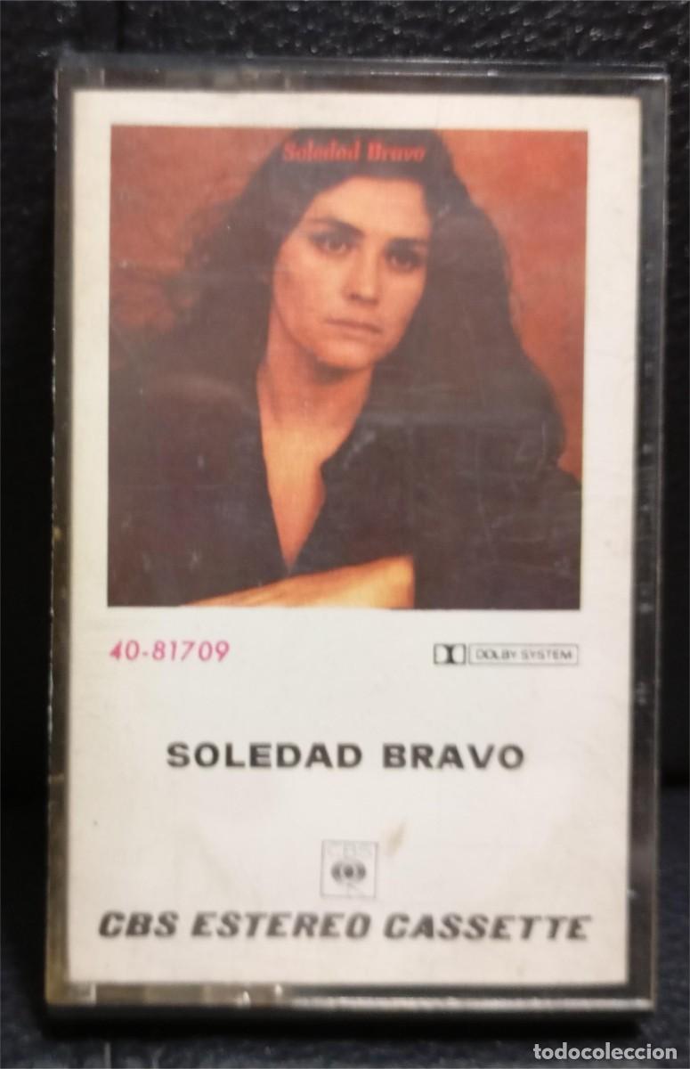 Casetes antiguos: SOLEDAD BRAVO - CASSETTE - 1976 - CINTA - CBS - Foto 1