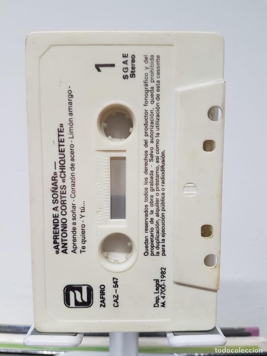 Casetes antiguos: Chiquetete - Aprende a So&ntilde;ar (Cassette) - Foto 4