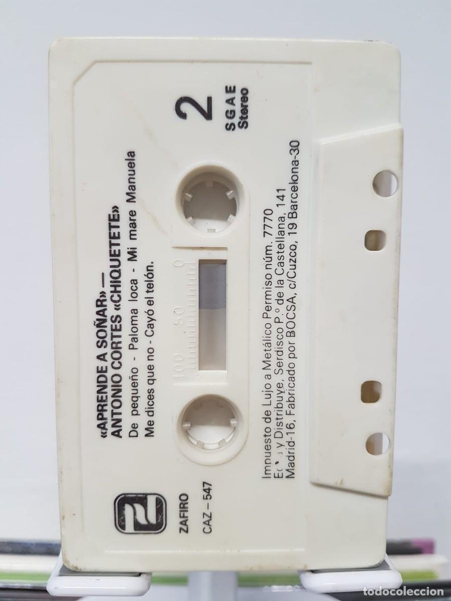 Casetes antiguos: Chiquetete - Aprende a So&ntilde;ar (Cassette) - Foto 5