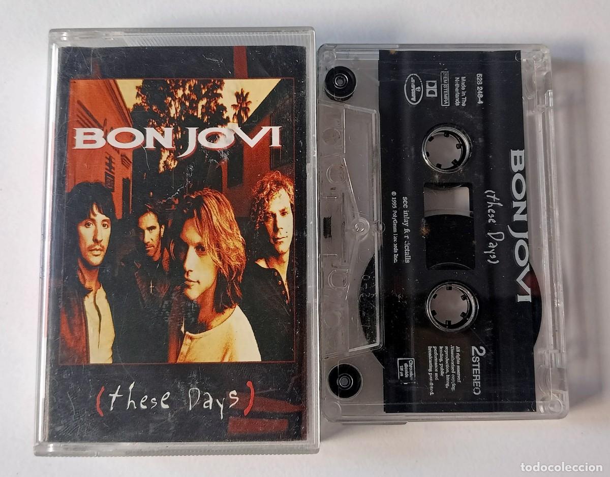 Casetes antiguos: CASSETTE BON JOVI - THESE DAYS - Foto 1