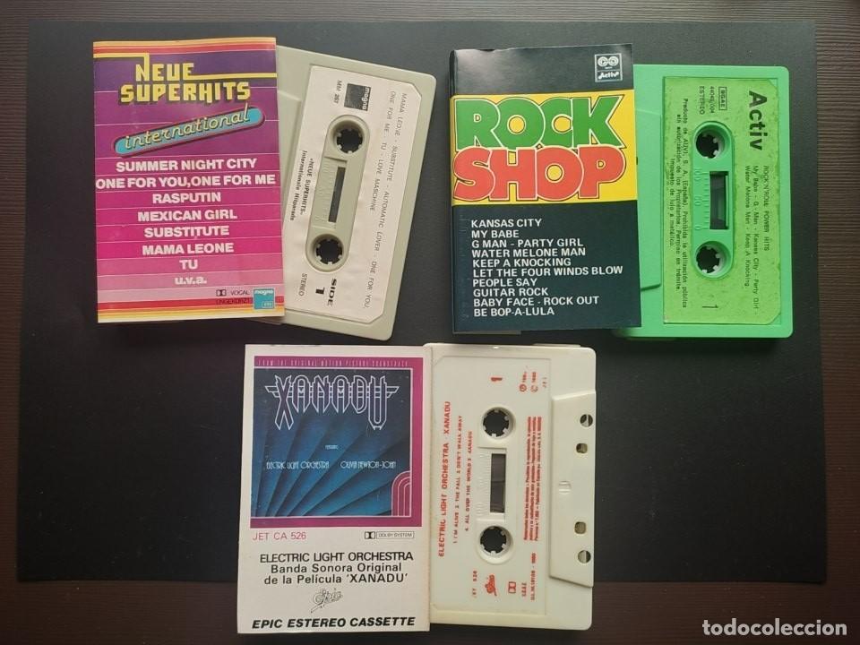 Alte Kassetten: LOTE CINTAS CASSETTE CASETE ROCK POP NACIONAL INTERNACIONAL
