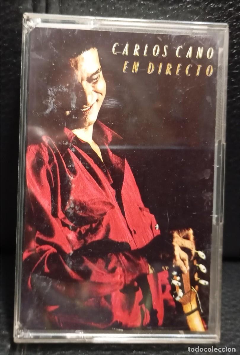 Casetes antiguos: CARLOS CANO - EN DIRECTO 2 - CASSETTE - 1990 - CBS - CINTA - Foto 1