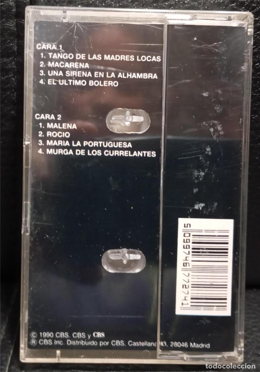 Casetes antiguos: CARLOS CANO - EN DIRECTO 2 - CASSETTE - 1990 - CBS - CINTA - Foto 2