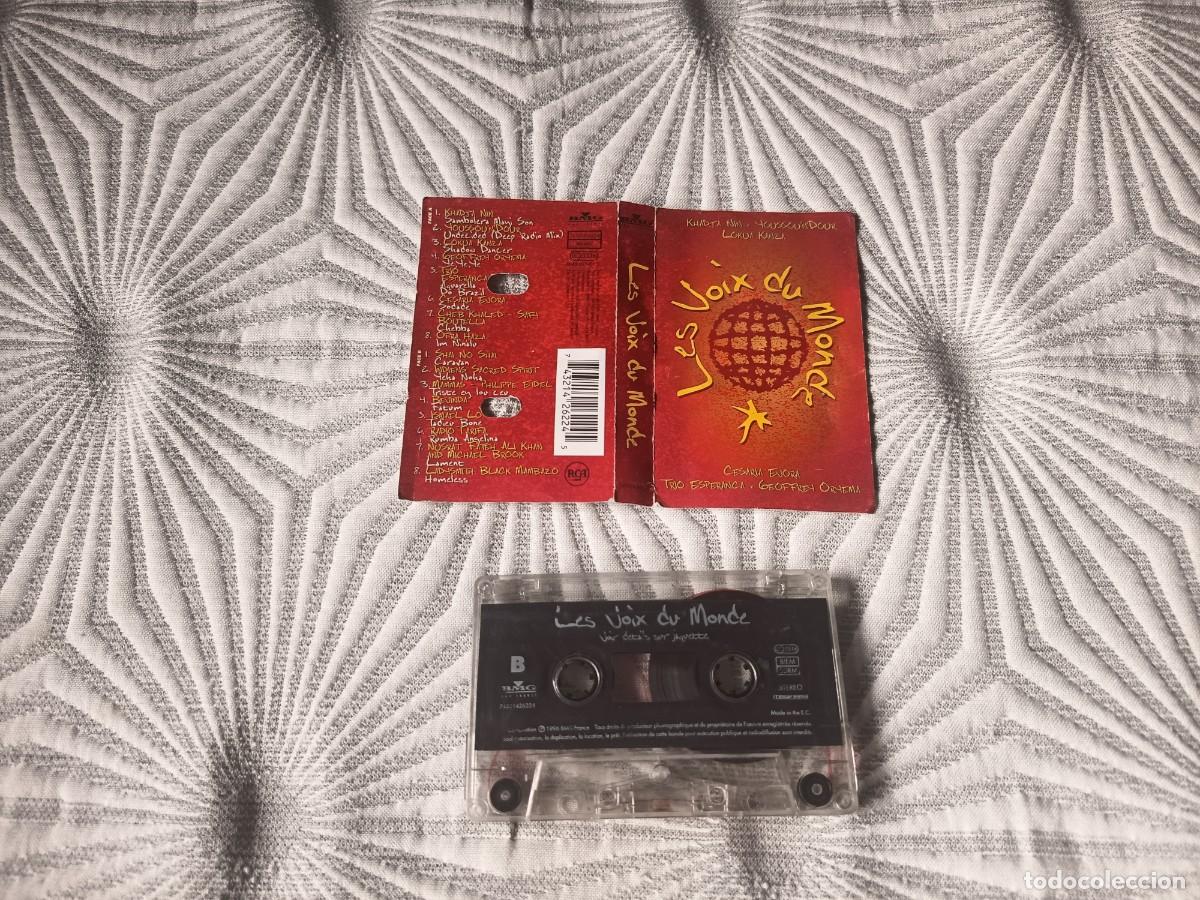 Casetes antiguos: Les Voix Du Monde. francia, 1996. - Foto 2
