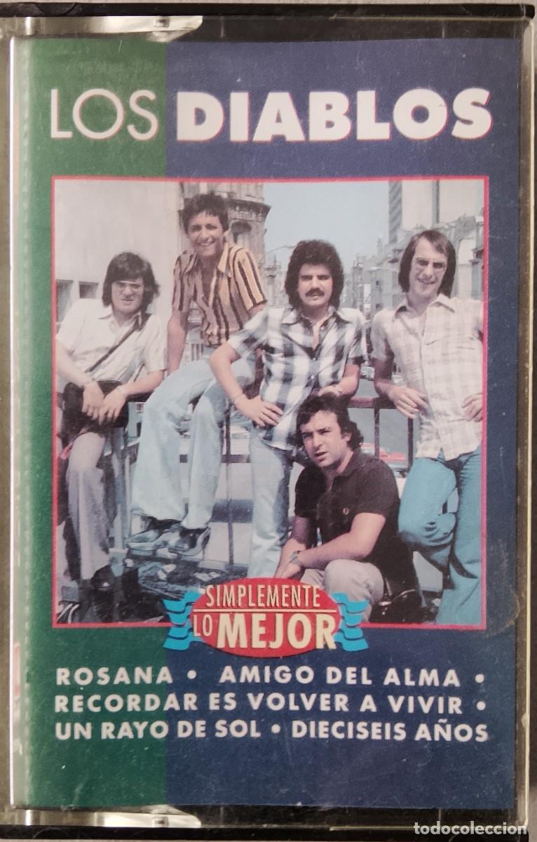 Casetes antiguos: Los Diablos. Simplemente lo mejor. Cinta de cassette. - Foto 1
