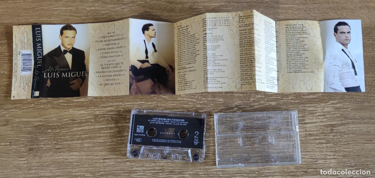 Casetes antiguos: Cassette Luis Miguel - Mis Romances (2001) - Foto 2