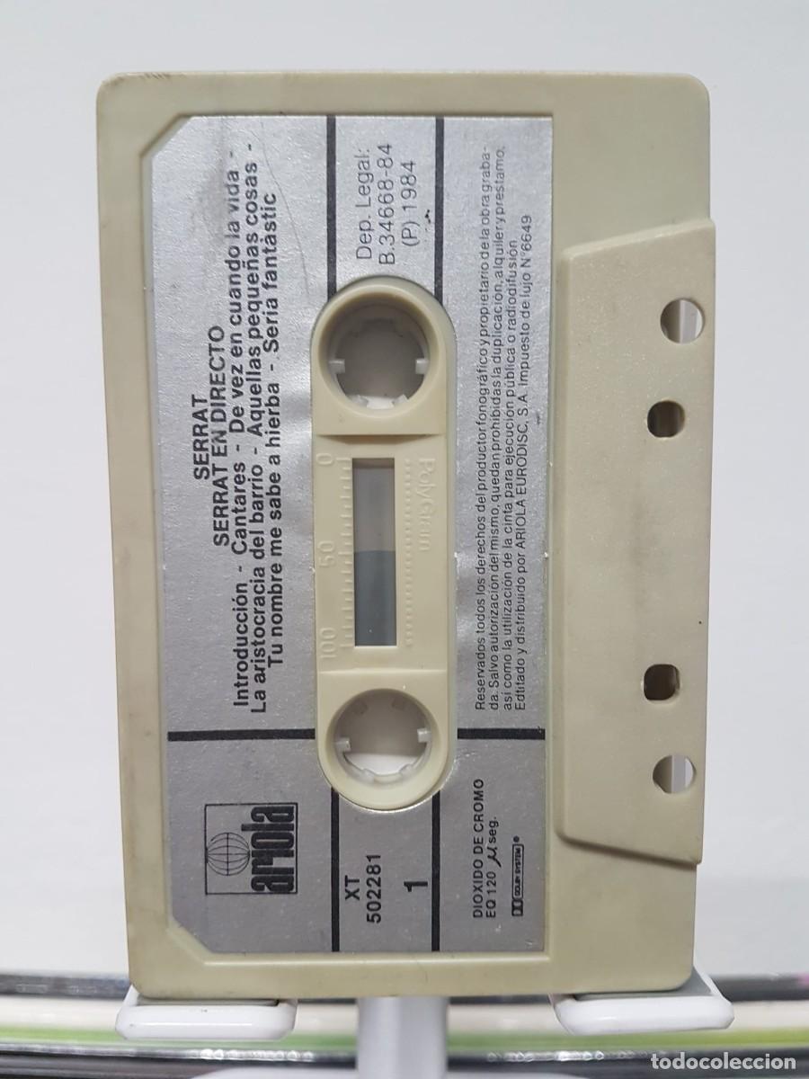 Casetes antiguos: Joan Manuel Serrat - En Directo (2xCassette) - Foto 3