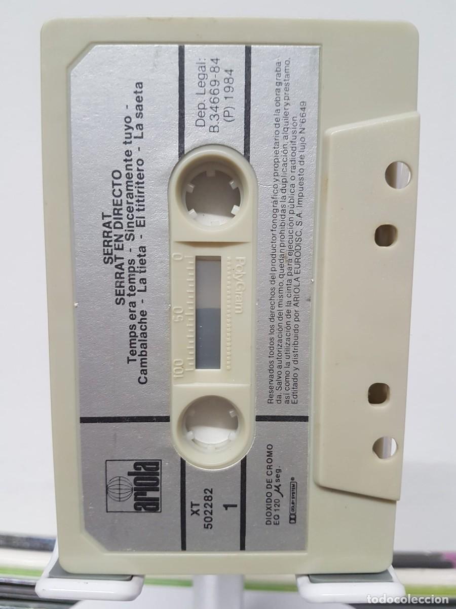 Casetes antiguos: Joan Manuel Serrat - En Directo (2xCassette) - Foto 9