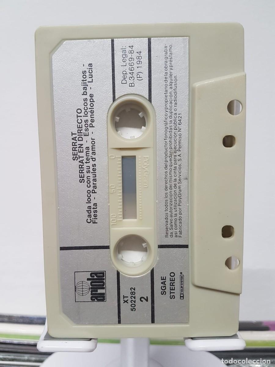 Casetes antiguos: Joan Manuel Serrat - En Directo (2xCassette) - Foto 10