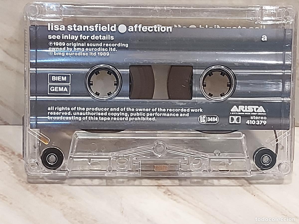 Casetes antiguos: LISA STANSFIELD / AFFECTION / MC-BMG-1989 / DE LUJO - Foto 2