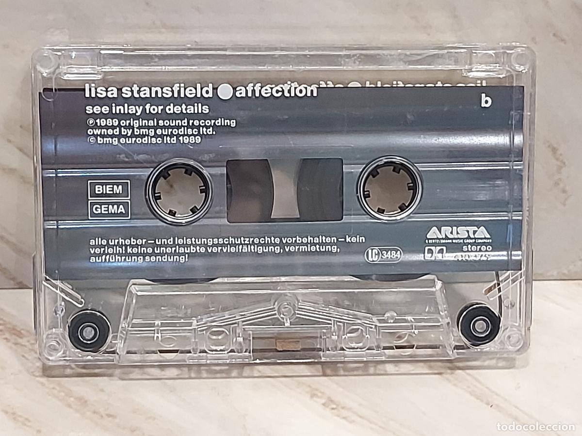 Casetes antiguos: LISA STANSFIELD / AFFECTION / MC-BMG-1989 / DE LUJO - Foto 3
