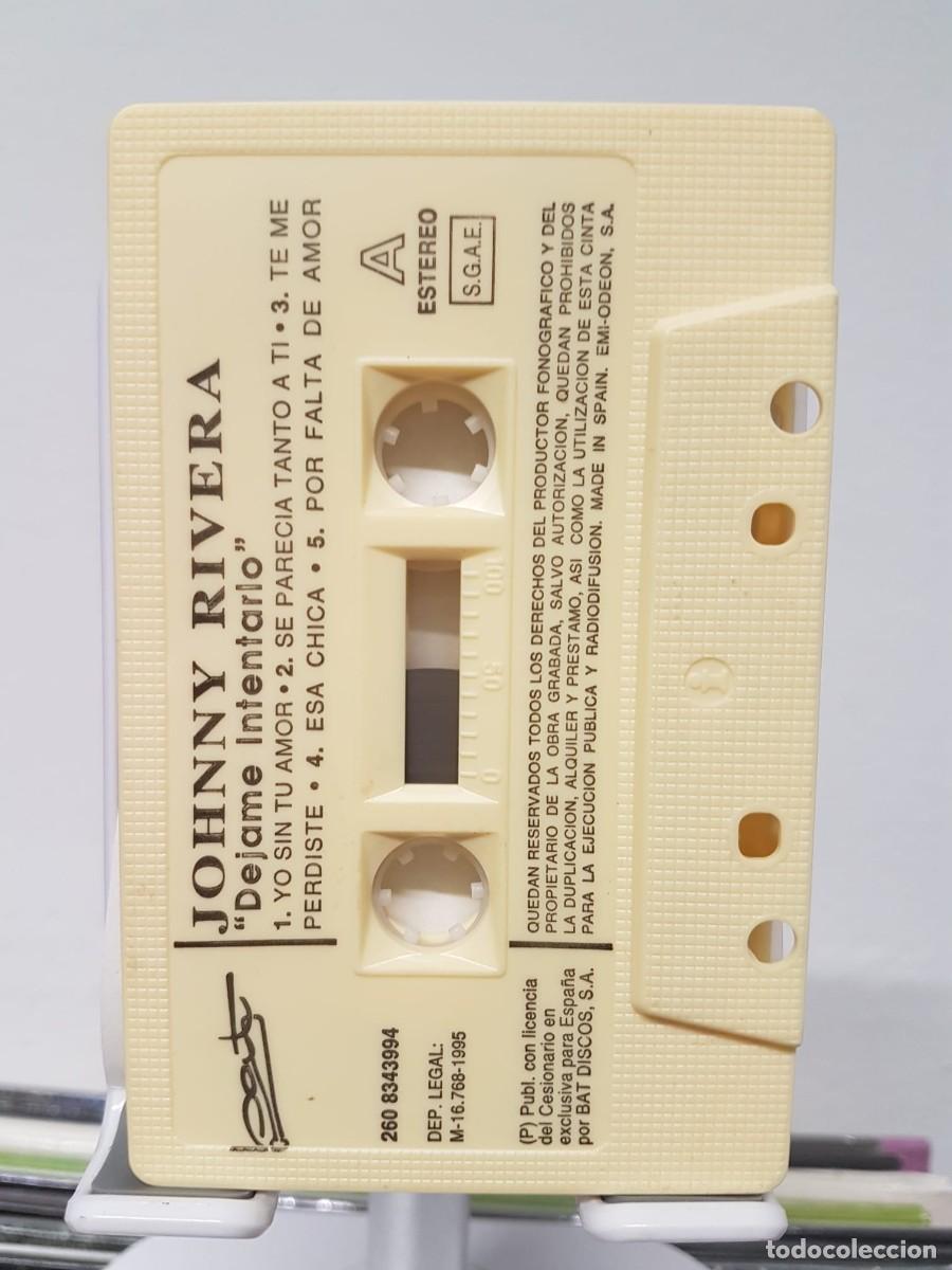 Casetes antiguos: Johnny Rivera - D&eacute;jame Intentarlo (Cassette) - Foto 4