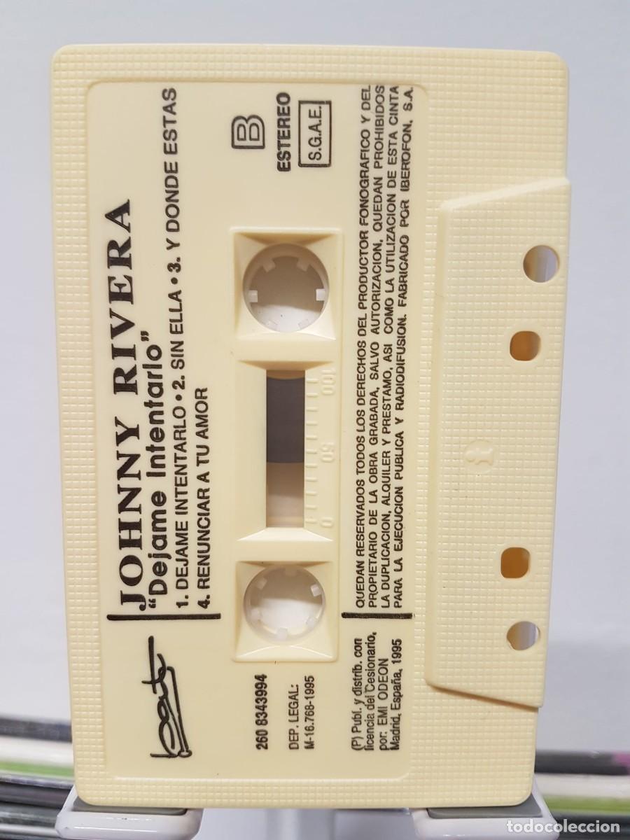 Casetes antiguos: Johnny Rivera - D&eacute;jame Intentarlo (Cassette) - Foto 5